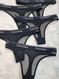 شورت زنانه بکلس Calvin Klein توری خالدار سایزبندی l,xl