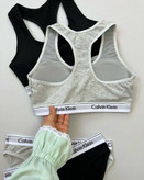 نیم تنه زنانه نخی کاپدار Calvin Klein کاپ متحرک سایزبندی l,xl