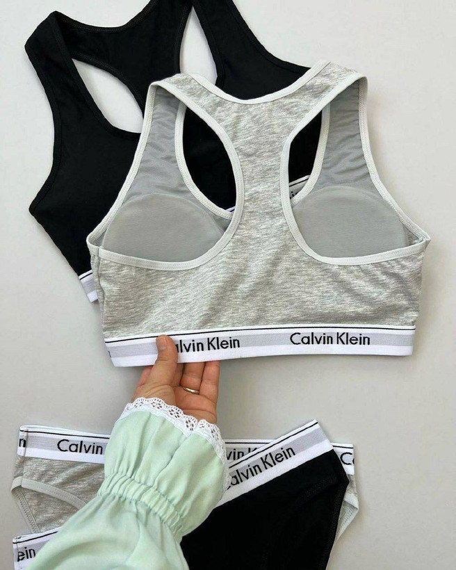 نیم تنه زنانه نخی کاپدار Calvin Klein کاپ متحرک سایزبندی l,xl